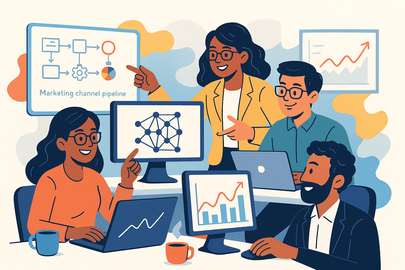 EDA Automated team illustration